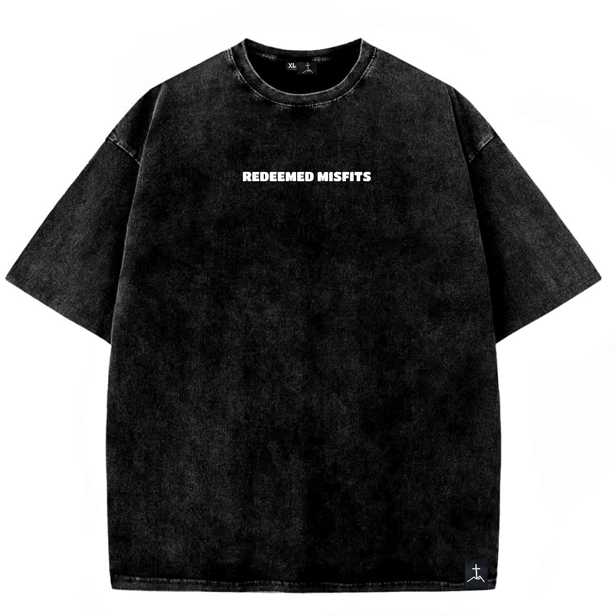 'NOT OF THIS WORLD' TEE - VINTAGE BLACK