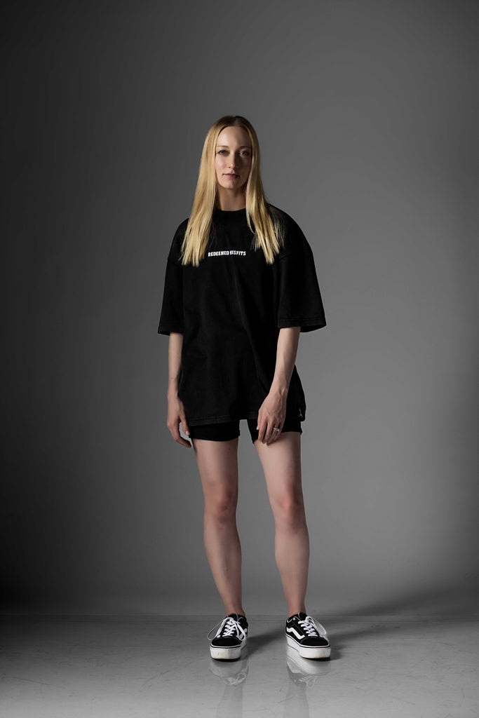 'NOT OF THIS WORLD' TEE - VINTAGE BLACK
