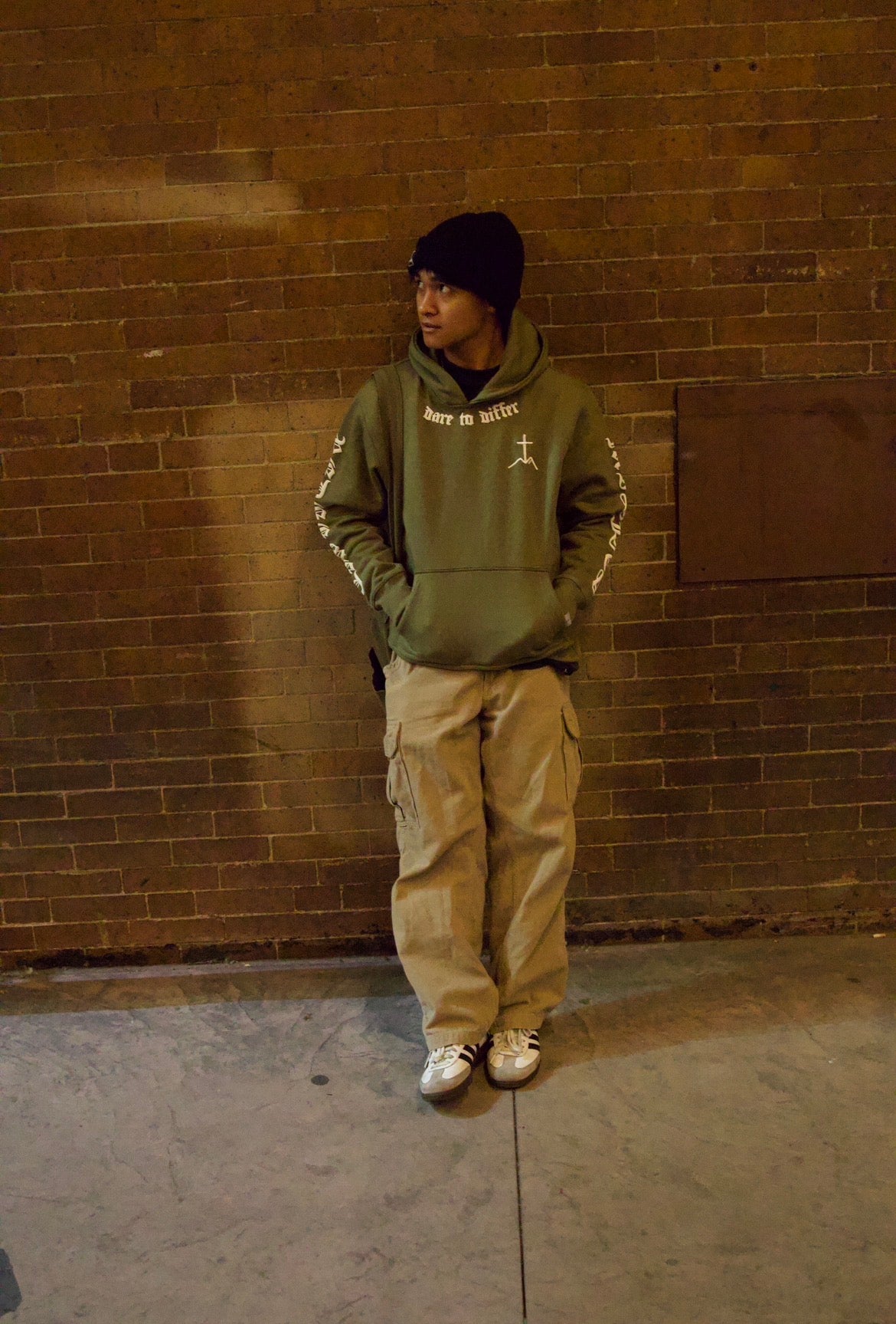 REDEEMED MISFITS HOODIE ARMY GREEN