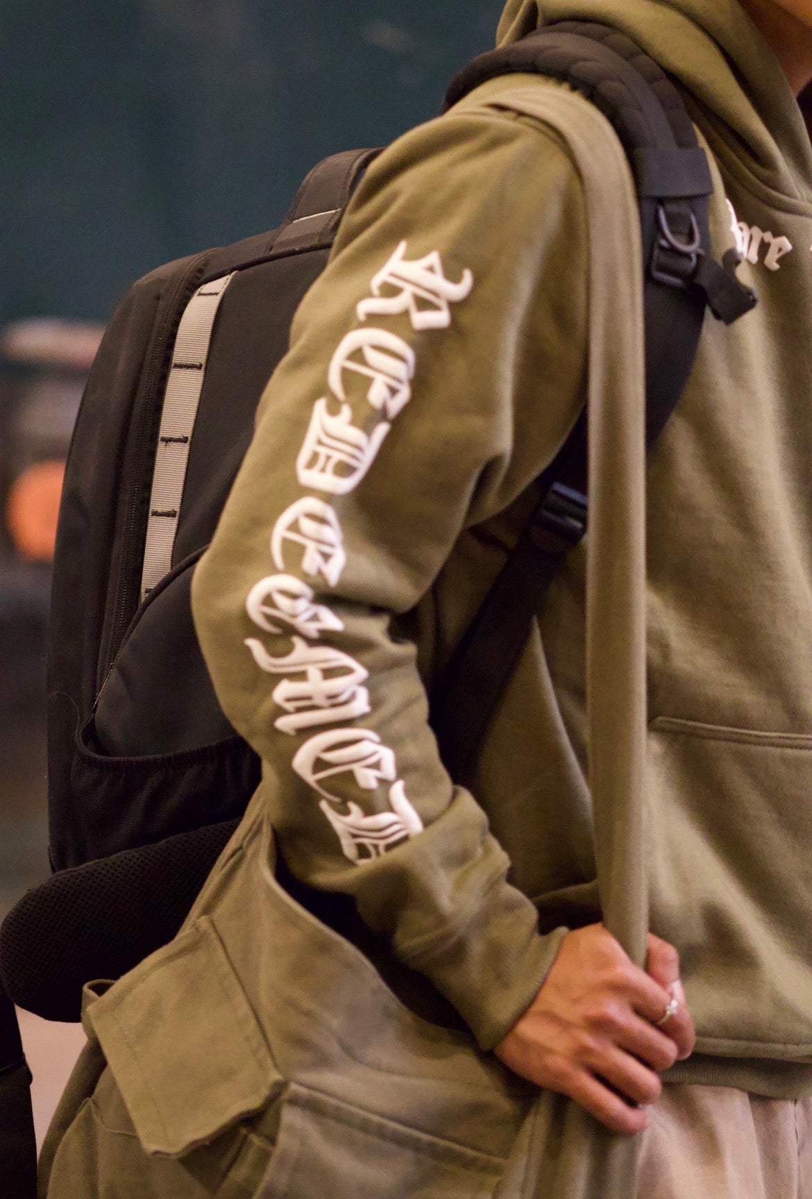 REDEEMED MISFITS HOODIE ARMY GREEN