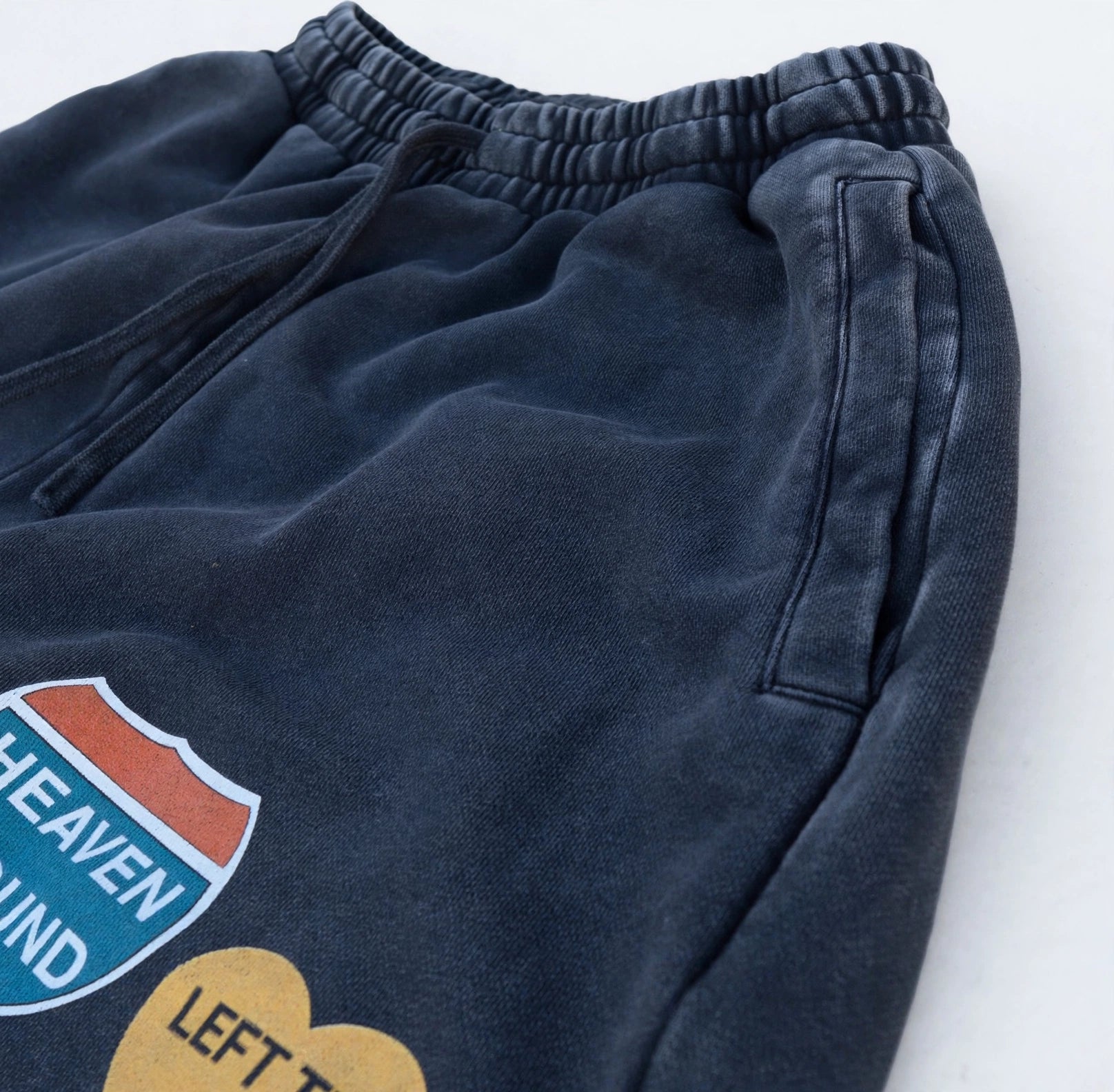 'THE REDEMPTION' HEAVYWEIGHT SWEATPANTS | BLACK VINTAGE WASH