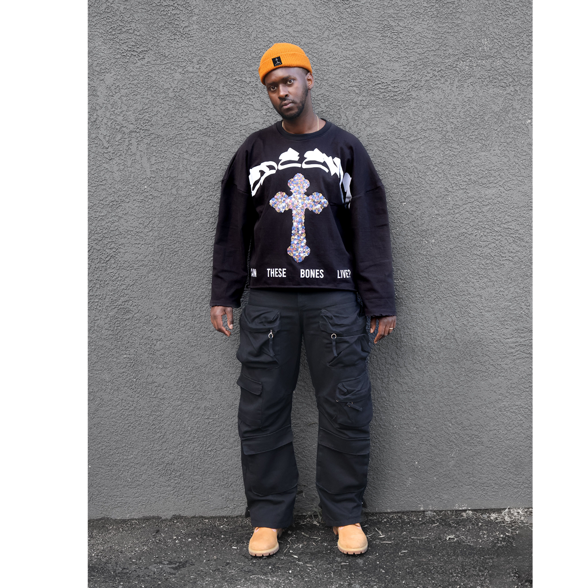 REDEEMED MISFITS FISHERMAN BEANIE 'GOLD'