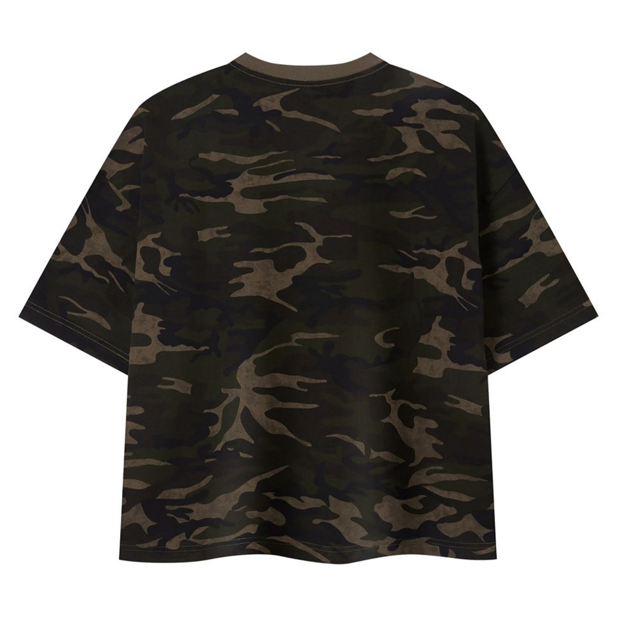 'NARROW PATH' CAMO BOXY TEE